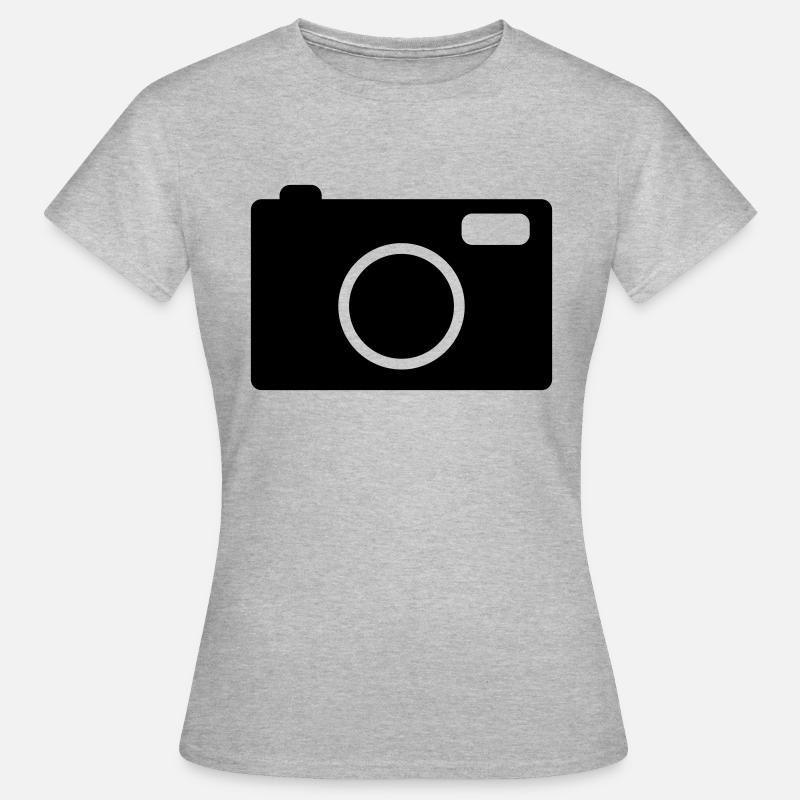 camera - Women's T-Shirt - heather grey