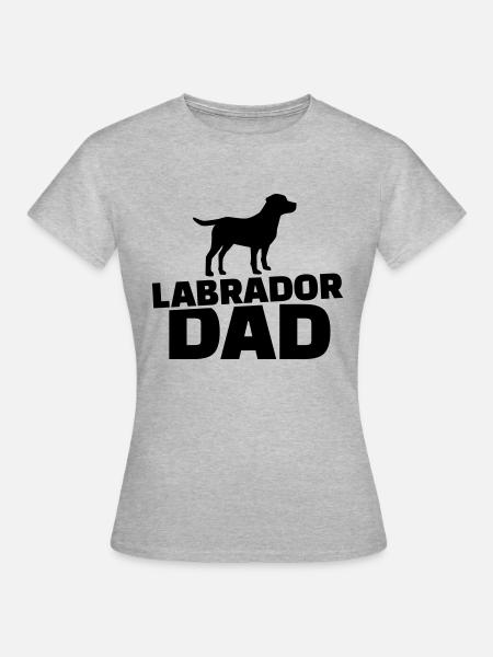 Labrador - Frauen T-Shirt - Grau meliert