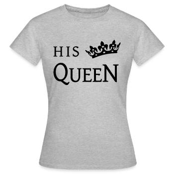 Valentine's day - Women's T-Shirt - heather grey - Front - AI Model Female 172 dark (172cm)
