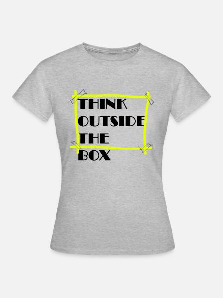 Be different - Frauen T-Shirt - Grau meliert
