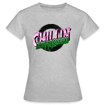 activist tshirts gift gay rights birthday - Frauen T-Shirt - Grau meliert - Vorne - AI Model Female 172 dark (172cm)