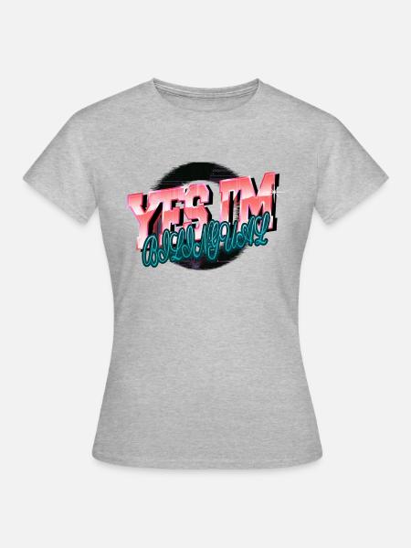 cool analyst awesome computer science - Frauen T-Shirt - Grau meliert