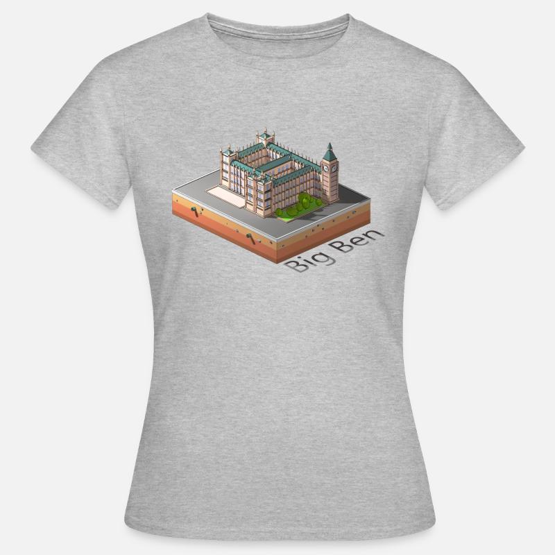 Big Ben - Women's T-Shirt - heather grey