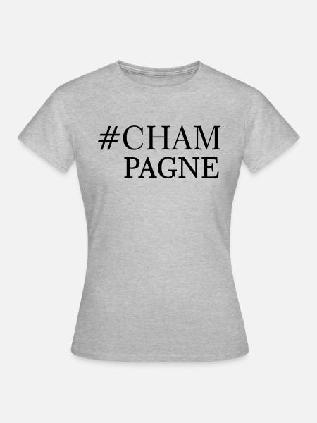 # - Frauen T-Shirt - Grau meliert