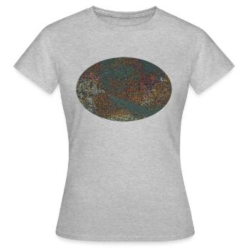 fire brigade - Women's T-Shirt - heather grey - Front - AI Model Female 172 dark (172cm)