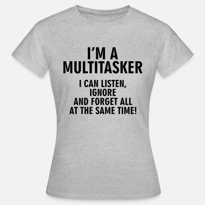 Multitasker - Women's T-Shirt - heather grey