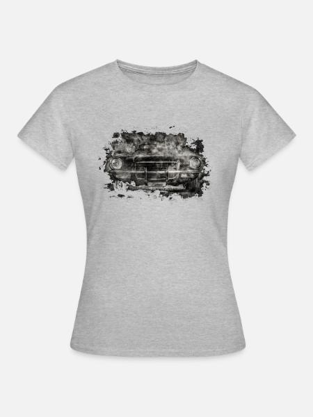 Camaro - Frauen T-Shirt - Grau meliert