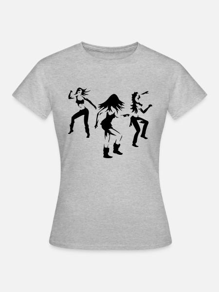 Charlie's Angels - Frauen T-Shirt - Grau meliert