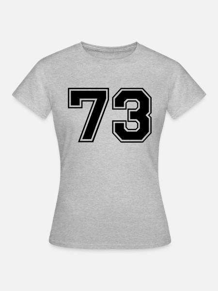 73 - Frauen T-Shirt - Grau meliert