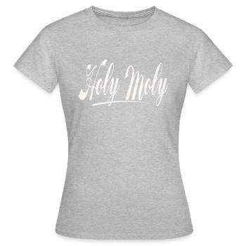 sainte moly - T-shirt Femme - gris chiné - Devant - AI Model Female 172 dark (172cm)
