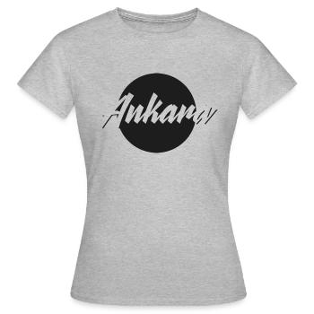 Ankara - Frauen T-Shirt - Grau meliert - Vorne - AI Model Female 172 dark (172cm)