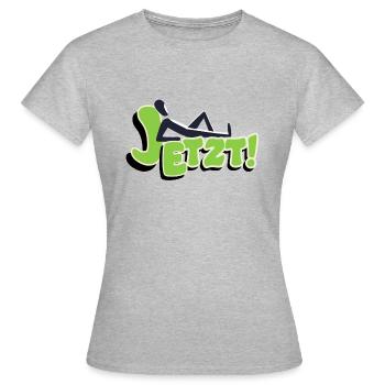 Maintenant - T-shirt Femme - gris chiné - Devant - AI Model Female 172 dark (172cm)