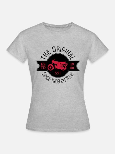 S51 Original - Frauen T-Shirt - Grau meliert