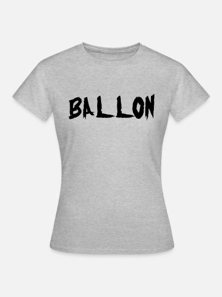 Ballon - Frauen T-Shirt - Grau meliert
