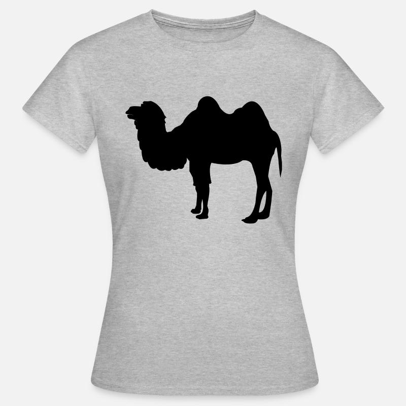 kamel - Frauen T-Shirt - Grau meliert