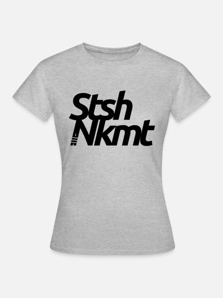 STSH NKMT - Frauen T-Shirt - Grau meliert