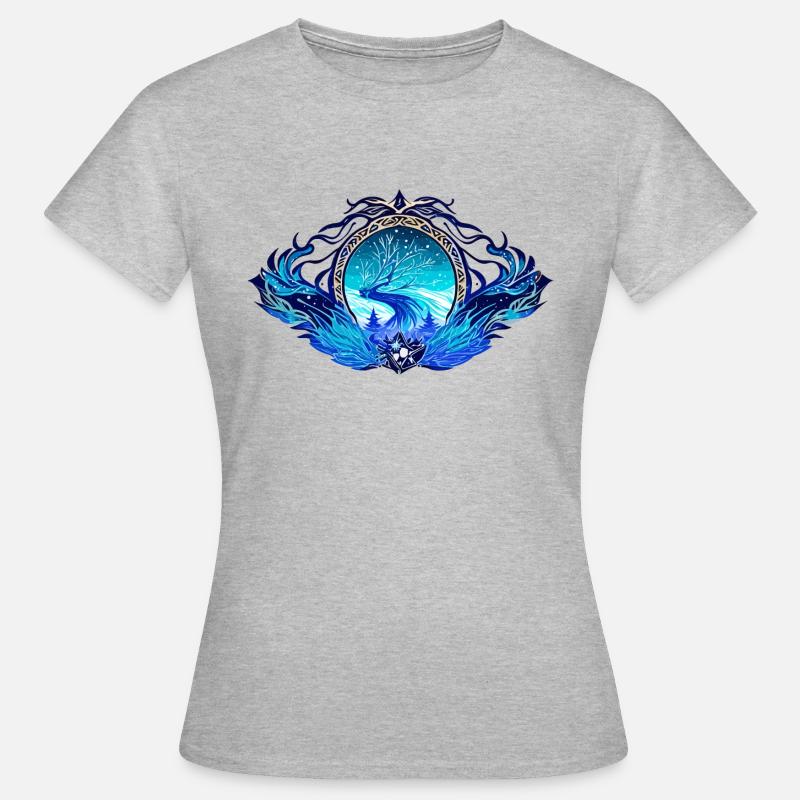 Winter cold - Women's T-Shirt - heather grey