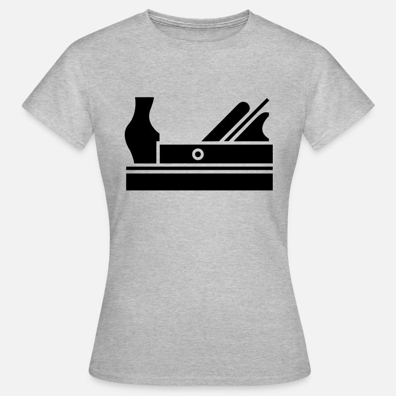 Plane - Women's T-Shirt - heather grey