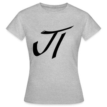 pi - Frauen T-Shirt - Grau meliert - Vorne - AI Model Female 172 dark (172cm)
