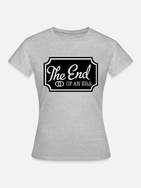 Junggesellenabschied - Frauen T-Shirt - Grau meliert