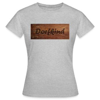 enfant du village - T-shirt Femme - gris chiné - Devant - AI Model Female 172 dark (172cm)