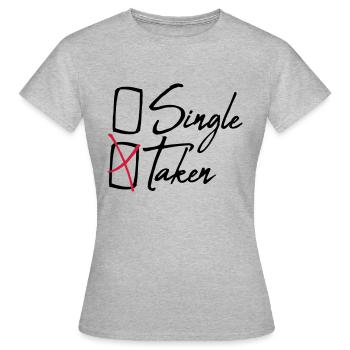 Awarded single taken - Women's T-Shirt - heather grey - Front - AI Model Female 172 dark (172cm)