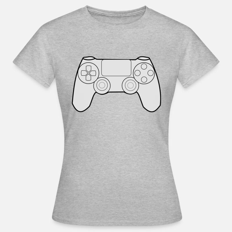 Modern Video Game Controller - Women's T-Shirt - heather grey