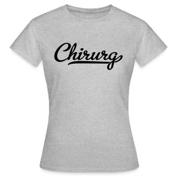 Chirurg - Frauen T-Shirt - Grau meliert - Vorne - AI Model Female 172 dark (172cm)
