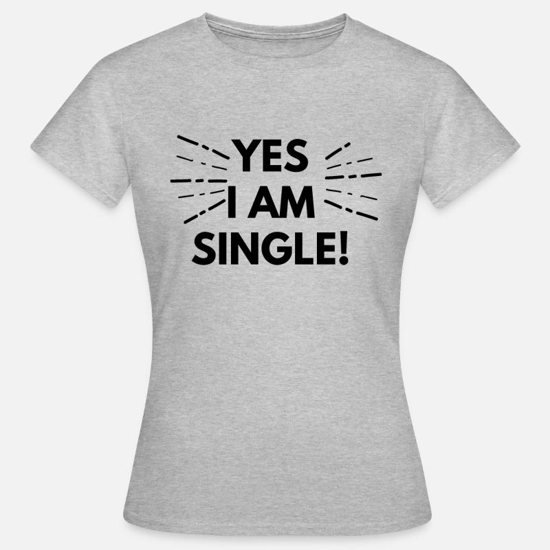 Single - Women's T-Shirt - heather grey