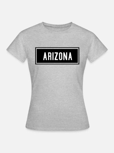 Arizona - Frauen T-Shirt - Grau meliert