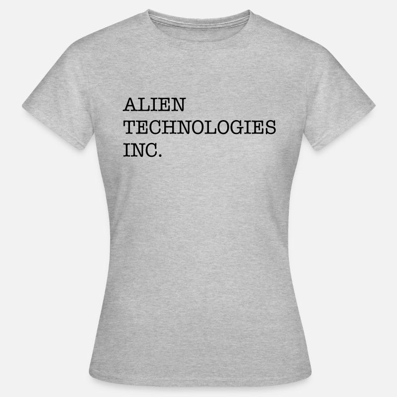 AlienTechnologyInc 2 - Women's T-Shirt - heather grey