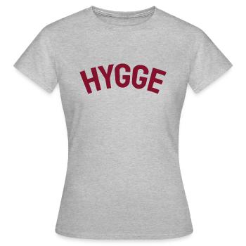 Hygge Scandinavian Lifestyle - Women's T-Shirt - heather grey - Front - AI Model Female 172 dark (172cm)