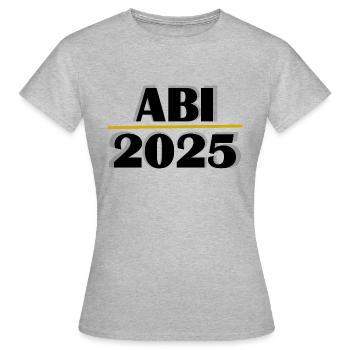 ABI 2025 - T-shirt Femme - gris chiné - Devant - AI Model Female 172 dark (172cm)