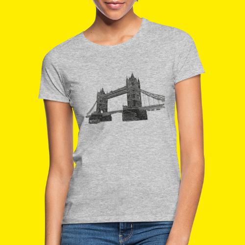 London Tower Bridge - Dame-T-shirt