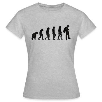Jardinier Cadeau Hobby Jardin Verger - T-shirt Femme - gris chiné - Devant - AI Model Female 172 dark (172cm)