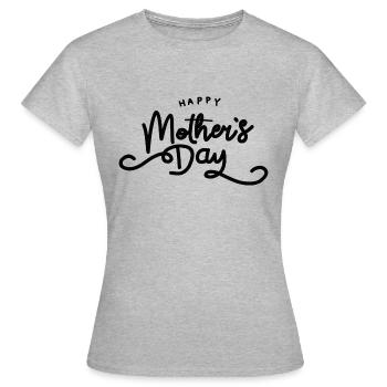 Schönen Muttertag - Frauen T-Shirt - Grau meliert - Vorne - AI Model Female 172 dark (172cm)