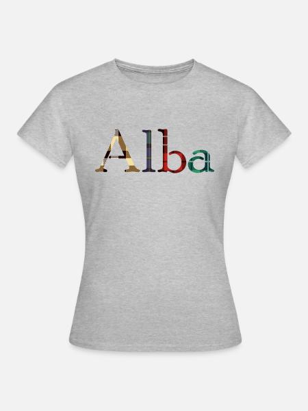 Alba - Frauen T-Shirt - Grau meliert