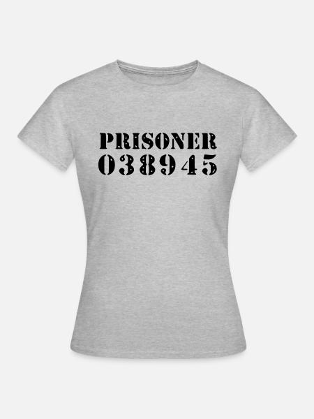 prisoner / detainee - Women's T-Shirt - heather grey