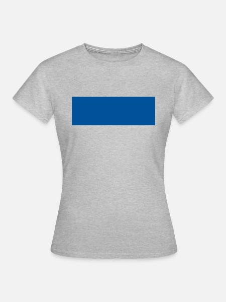 Rectangle - Frauen T-Shirt - Grau meliert