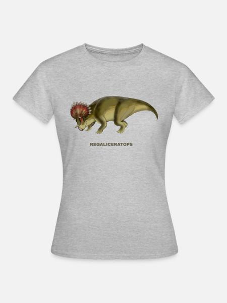 LICORICERATOPS - Frauen T-Shirt - Grau meliert