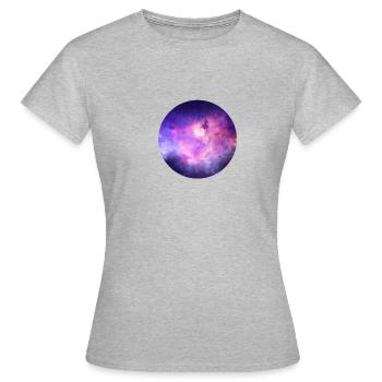 space-020 - T-shirt Femme - gris chiné - Devant - AI Model Female 172 dark (172cm)