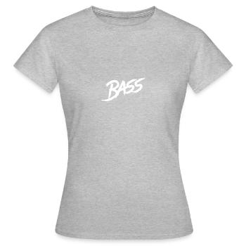 Basse - T-shirt Femme - gris chiné - Devant - AI Model Female 172 dark (172cm)
