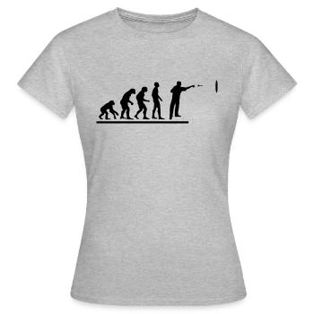Darts Dart - Women's T-Shirt - heather grey - Front - AI Model Female 172 dark (172cm)