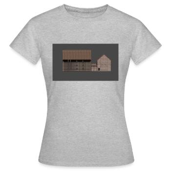 Anime House fan art - Women's T-Shirt - heather grey - Front - AI Model Female 172 dark (172cm)
