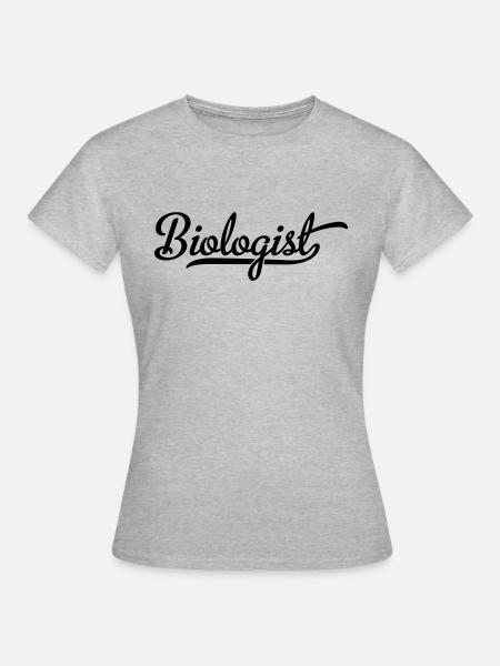 Biologe - Frauen T-Shirt - Grau meliert