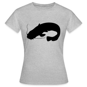 Wels - Frauen T-Shirt - Grau meliert - Vorne - AI Model Female 172 dark (172cm)