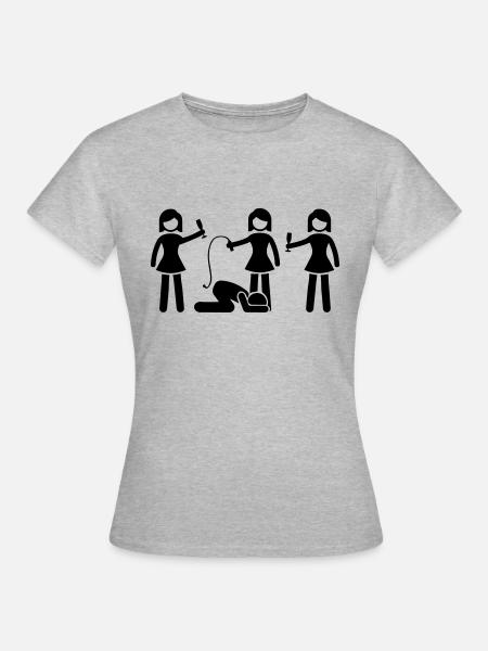bachelorette girls - Frauen T-Shirt - Grau meliert
