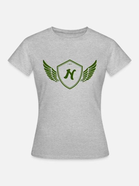 wappen n - Frauen T-Shirt - Grau meliert