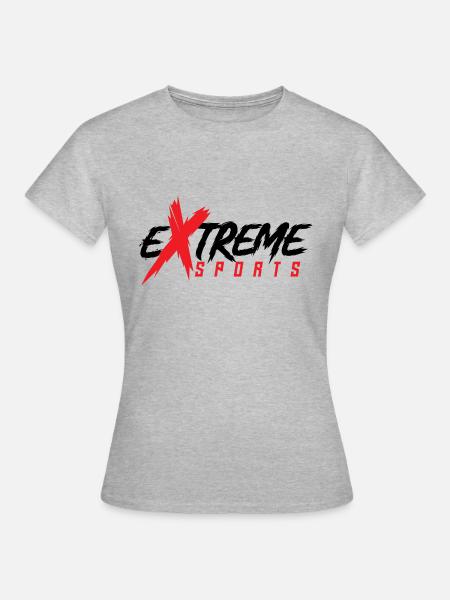 Extreme Sport - Frauen T-Shirt - Grau meliert