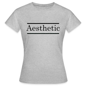 YOUNG TREND - Women's T-Shirt - heather grey - Front - AI Model Female 172 dark (172cm)